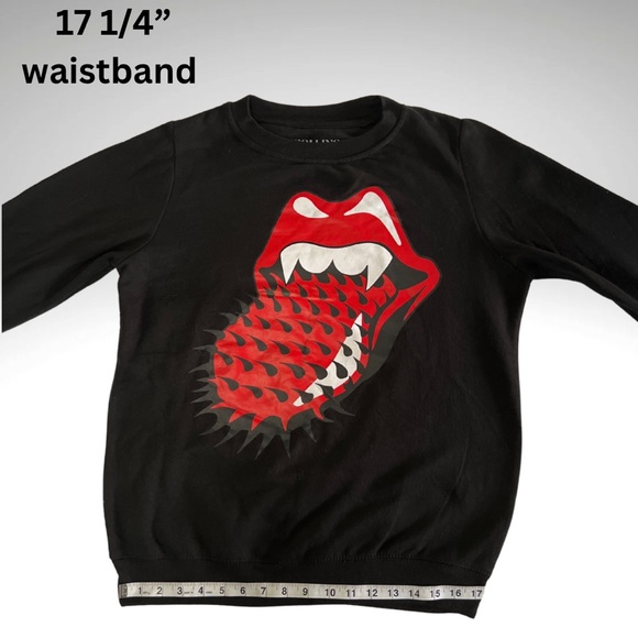 Misidor B.V. 2022 Rolling Stones Halloween Graphic Crew Neck Sweatshirt - Picture 9 of 14
